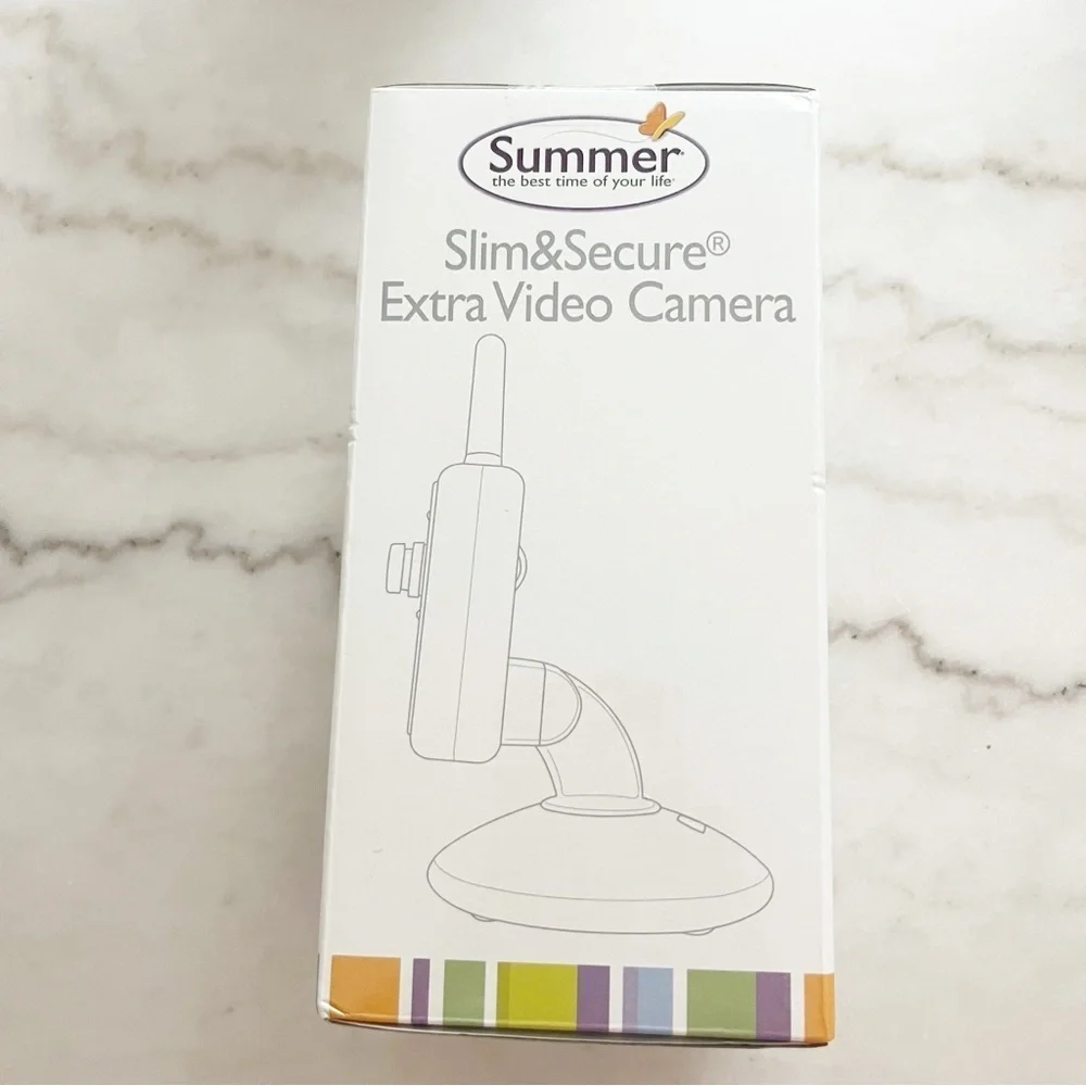 NEW Summer Infant Extra Video Camera SLIM & Secure Baby Monitor Camera #28390